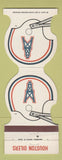 Matchbook Cover - Houston Oilers Football 1981 Ron's Kwik Kopy