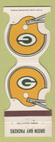 Matchbook Cover - Green Bay Packers Football 1981 Sands Kenosha WI