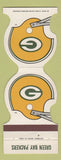 Matchbook Cover - Green Bay Packers Football 1981 Port Edwards WI Credit Union