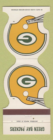 Matchbook Cover - Green Bay Packers Football 1981 Port Edwards WI Credit Union