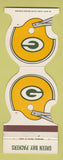 Matchbook Cover - Green Bay Packers Football 1981 Ettco Wire Ridgewood NY