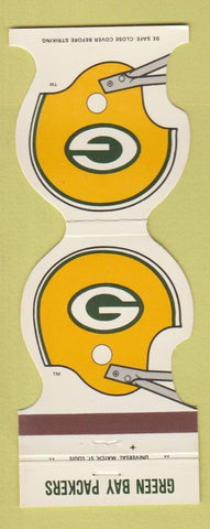 Matchbook Cover - Green Bay Packers Football 1981 Dairy State Bank Rice Lake WI