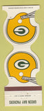 Matchbook Cover - Green Bay Packers Football 1981 Ashippun WI Bank