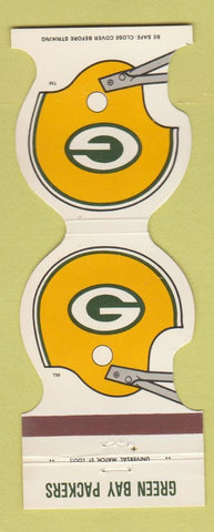 Matchbook Cover - Green Bay Packers Football 1981 Ashippun WI Bank