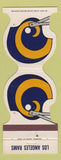 Matchbook Cover - Los Angeles Rams Football 1981