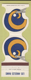 Matchbook Cover - Los Angeles Rams Football 1979 NFC Champions