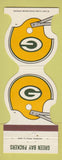 Matchbook Cover - Green Bay Packers Football 1981 Ashippun WI Bank