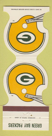 Matchbook Cover - Green Bay Packers Football 1981 Ashippun WI Bank