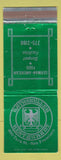 Matchbook Cover - Rathskeller Restaurant San Francisco CA