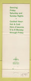 Matchbook Cover - Rathskeller Restaurant San Francisco CA