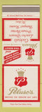 Matchbook Cover - Peluso's Restaurant San Francisco Oakland CA