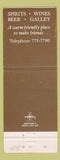 Matchbook Cover - The Sea Witch San Francisco CA WEAR