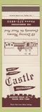 Matchbook Cover - Castle Restaurant Motel Olean NY