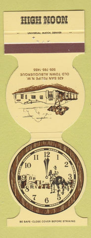Matchbook Cover - High Noon Albuquerque NM