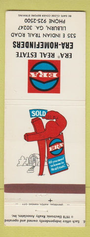 Matchbook Cover - ERA Real Estate Lilburn GA