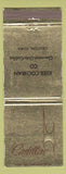 Matchbook Cover - Cadillac Kerr Cochran Oldsmobile Chevrolet Creston IA WEAR