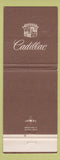 Matchbook Cover - Cadillac Kerr Cochran Oldsmobile Chevrolet Creston IA WEAR