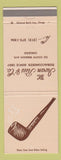 Matchbook Cover - Iwan Ries Tobacco Chicago IL