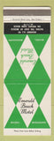 Matchbook Cover - Emerald Beach Motel Biloxi MS