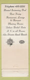 Matchbook Cover - Emerald Beach Motel Biloxi MS
