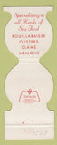 Matchbook Cover - Seagull Venice Van Nuys CA WEAR