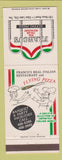 Matchbook Cover - Flranco's Italian Restaurant Pizza Clear Lake City TX