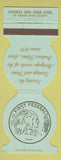 Matchbook Cover - First Federal Savings Indian River County Melbourne FL