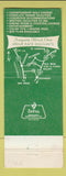 Matchbook Cover - Pala Mesa Resort Fallbrook CA