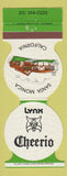 Matchbook Cover - Lynx Cherrio Santa Monica CA