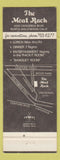 Matchbook Cover - The Meat Rack Restaurant North Hollywood CA steak