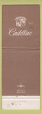 Matchbook Cover - Portsmouth Motor Mart Cadillac Portsmouth NH