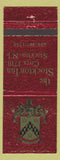 Matchbook Cover - Stocktion Inn NJ RED