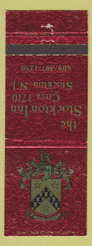 Matchbook Cover - Stocktion Inn NJ RED