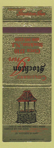 Matchbook Cover - Colligan's Stockton Inn NJ GOLD