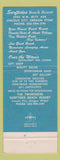 Matchbook Cover - Surftides Beach Resort Lincoln City OR