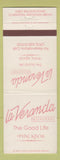 Matchbook Cover - La Veranda Restaurant Clarkston MI