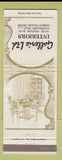 Matchbook Cover - Gallerie Ltd Interiors Woodland Hills CA WEAR