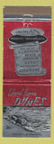 Matchbook Cover - Edmond Hansen Dunes Restaurant  Newport OR
