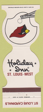 Matchbook Cover - St Louis Cardinals Football 1980 Holiday Inn St Louis MO