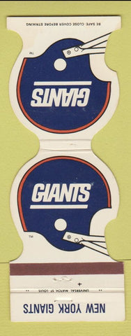 Matchbook Cover - New York Giants Football 1982 Seymour Trust Oxford