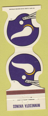 Matchbook Cover - Minnesota Vikings Football 1982 Emma Krumbee's Belle Plaine MN