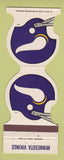 Matchbook Cover Minnesota Vikings Football 1981 Old Style Beer Superior WI Blatz