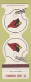 Matchbook Cover - St Louis Cardinals Football 1981 Central Radiator MO