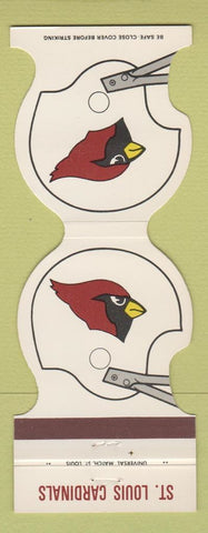 Matchbook Cover - St Louis Cardinals Football 1981 Central Radiator MO