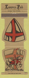 Matchbook Cover - Lancers' Pub North Linthicum MD
