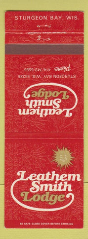 Matchbook Cover - Leathem Smith Lodge Sturgeon Bay WI