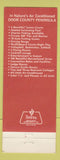 Matchbook Cover - Leathem Smith Lodge Sturgeon Bay WI