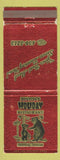 Matchbook Cover - Benton's Holiday Restaurant Gatlinburg TN WEAR