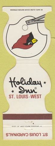 Matchbook Cover - St Louis Cardinals Football 1982 Holiday Inn Bridgeton MO
