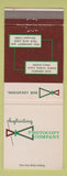 Matchbook Cover - Duplicating Photocopoy Company Palo Alto Santa Clara CA